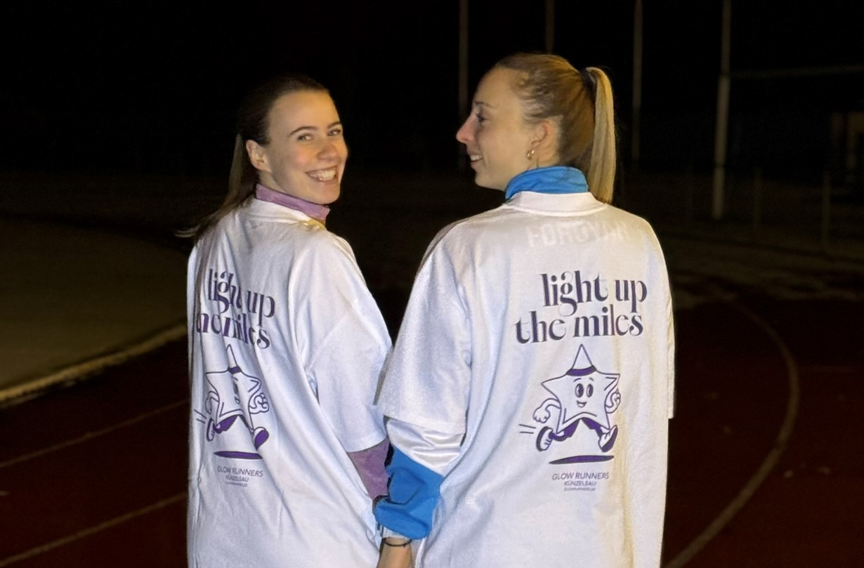Glow Runners Gründerinnen Greta und Inga